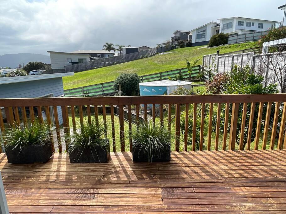 The Blue Beach House Mangawhai Eksteriør bilde